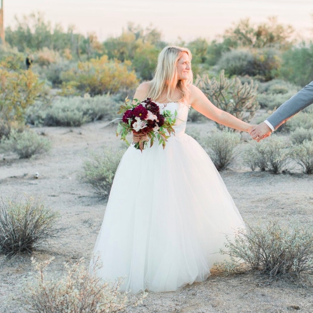 Demetrios wedding dress - Picture 4 of 6